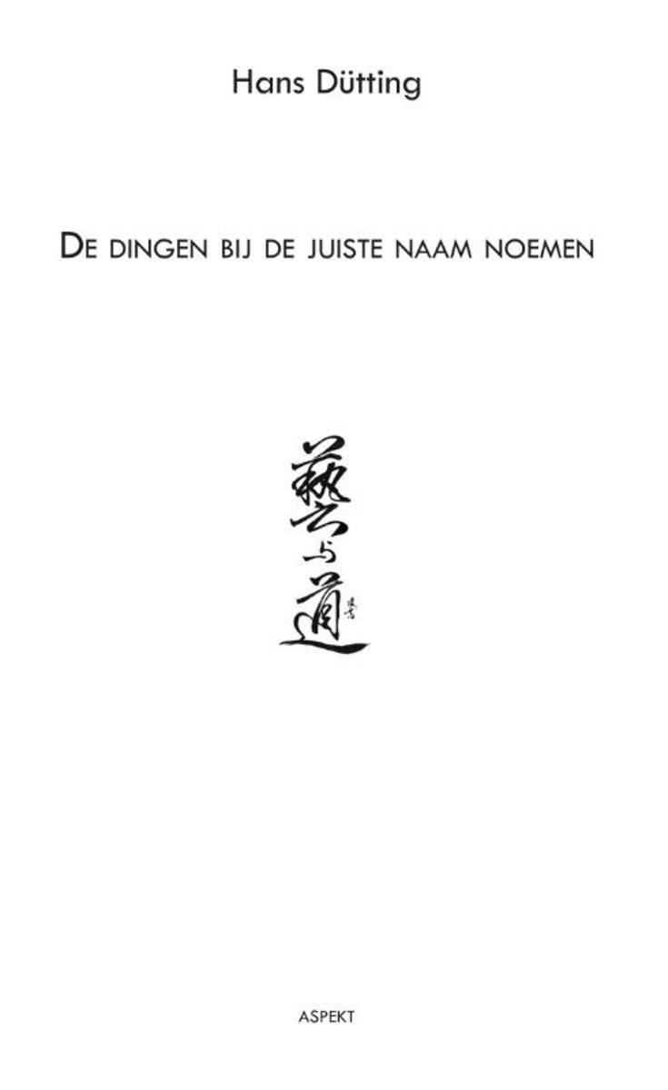 De dingen bij de juiste naam noemen