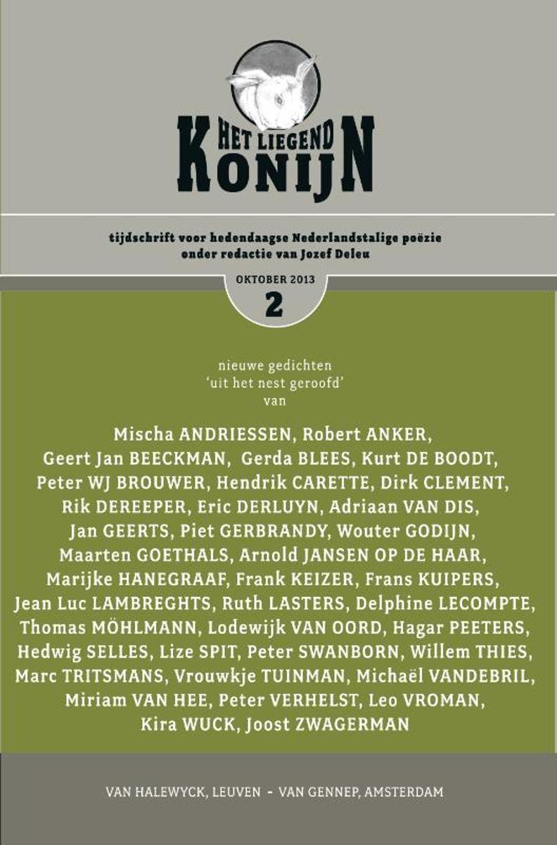 Liegend konijn jaargang 11-nummer 2 - oktober 2013