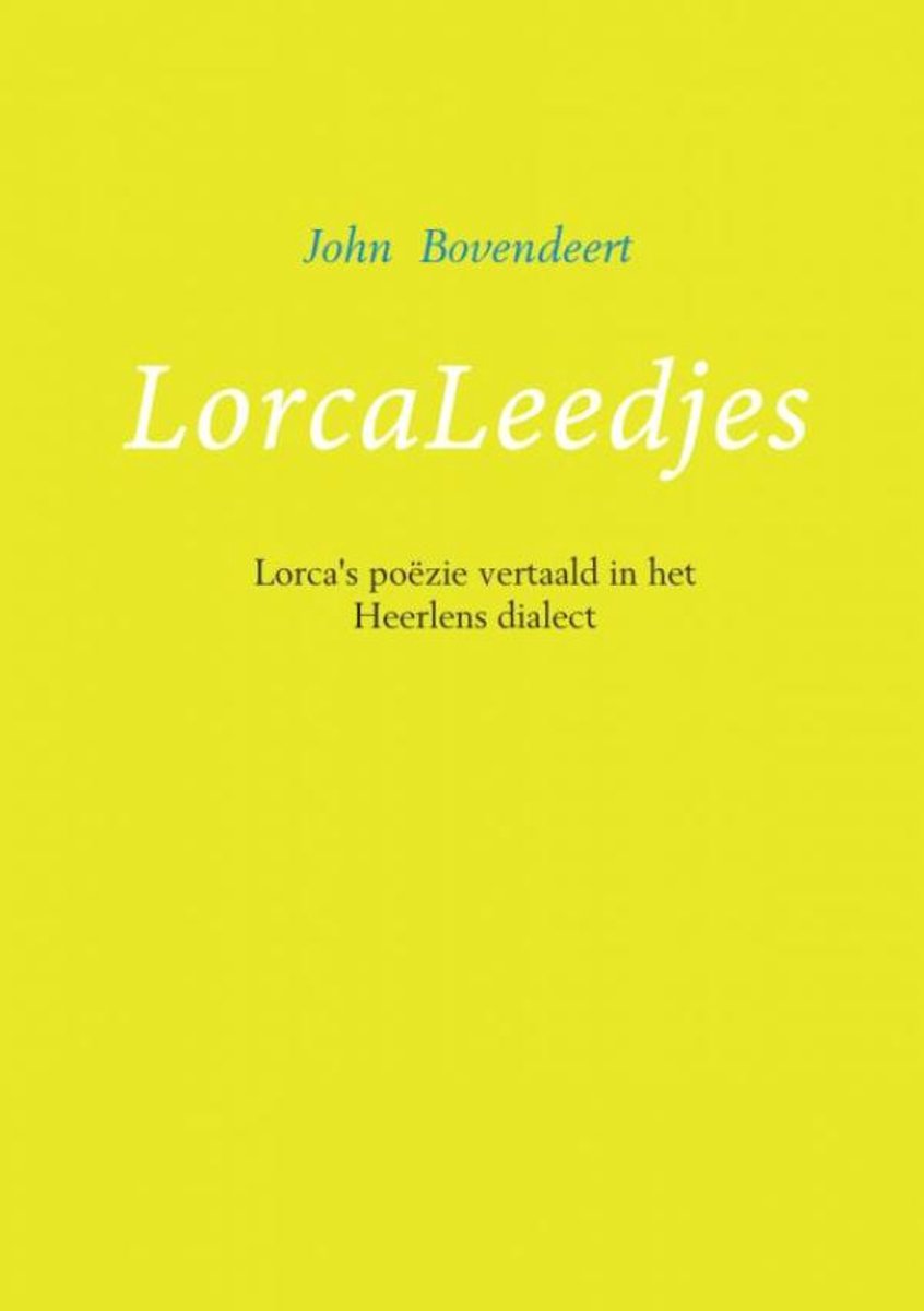 LorcaLeedjes