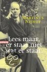 Lees maar, er staat niet wat er staat