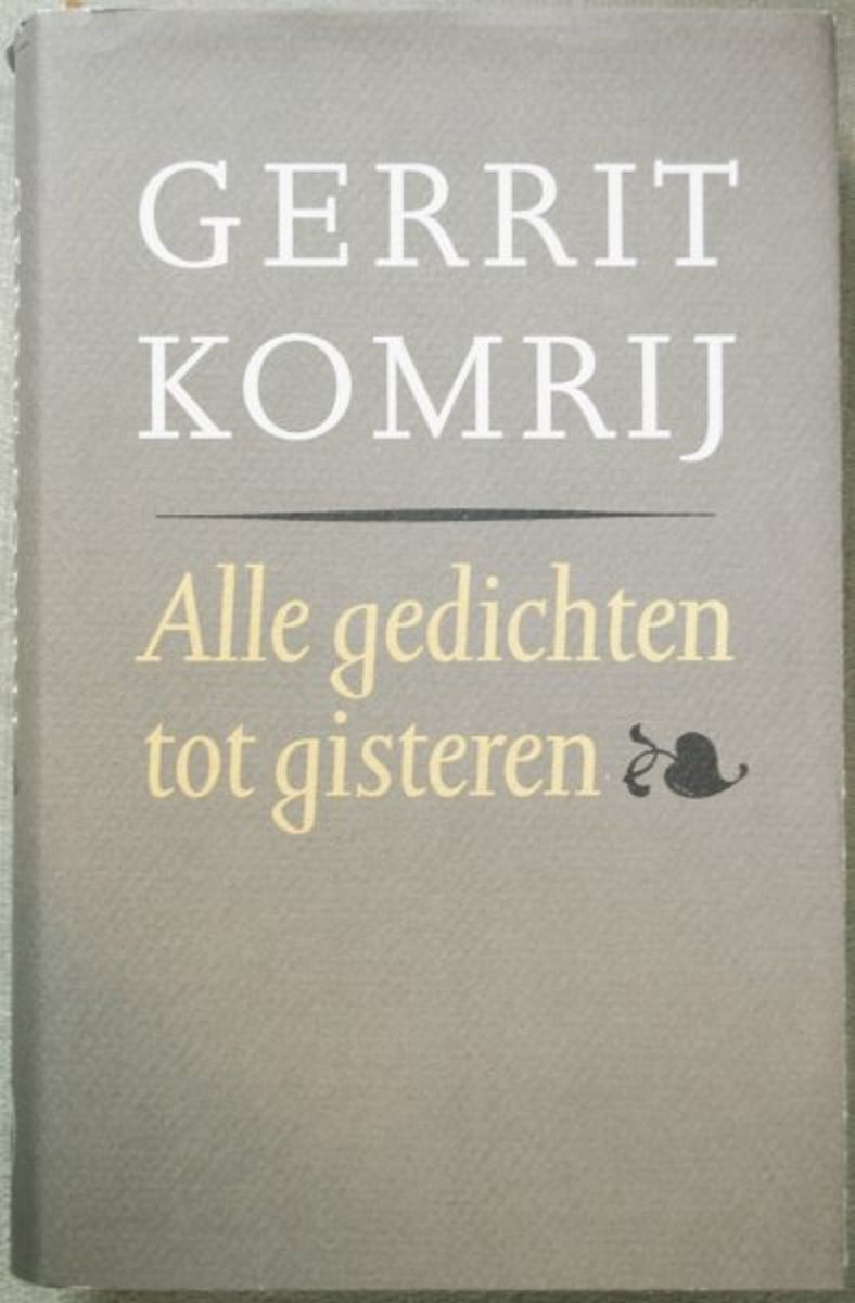 Alle gedichten tot gisteren