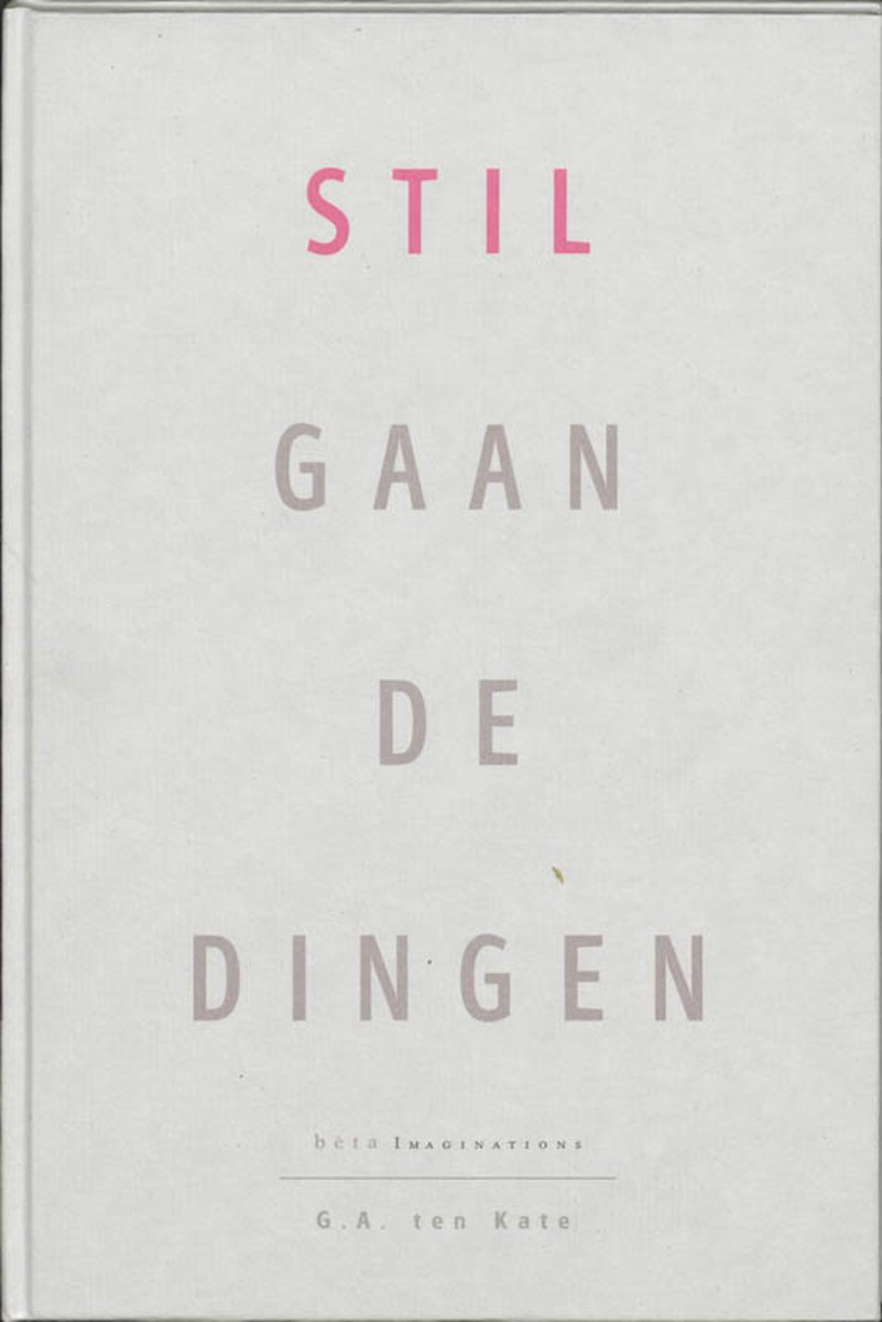Dromologya-reeks 3 - Stil gaan de dingen