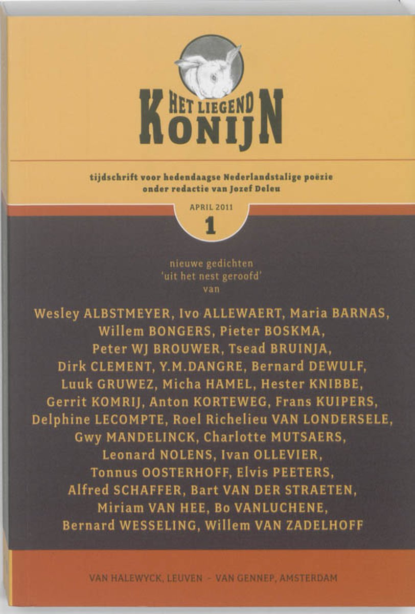 Liegend konijn jaargang 9 nr 1
