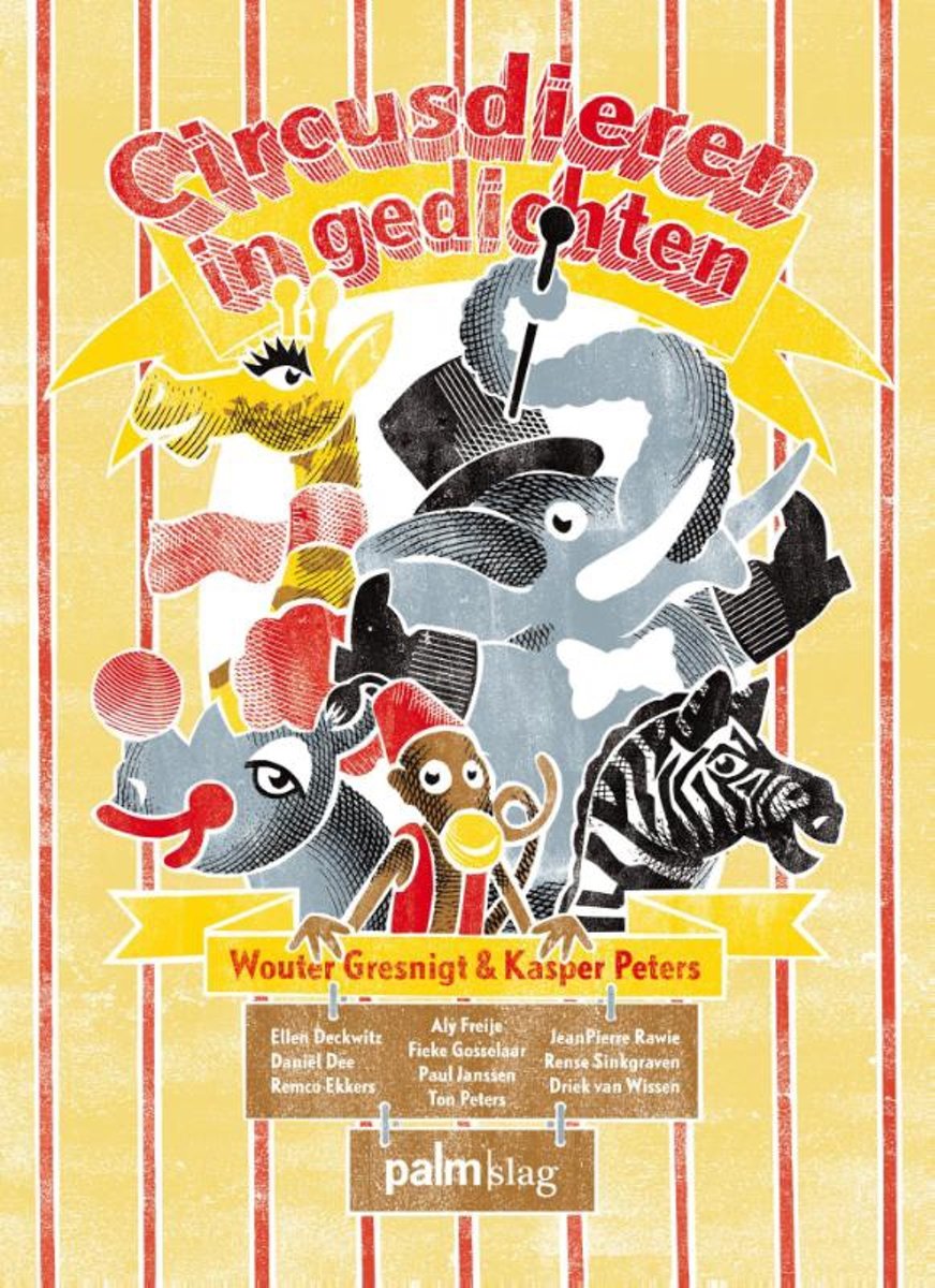 Circusdieren in gedichten