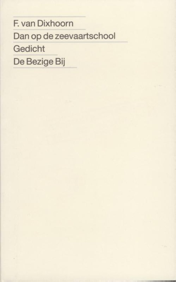 Dan Op De Zeevaartschool