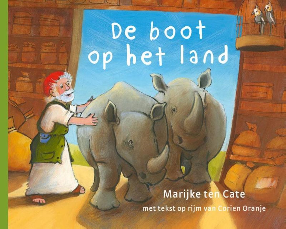 De boot op het land