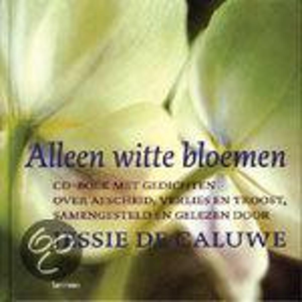 Alleen witte bloemen