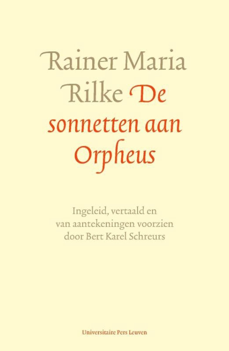 De sonnetten aan Orpheus