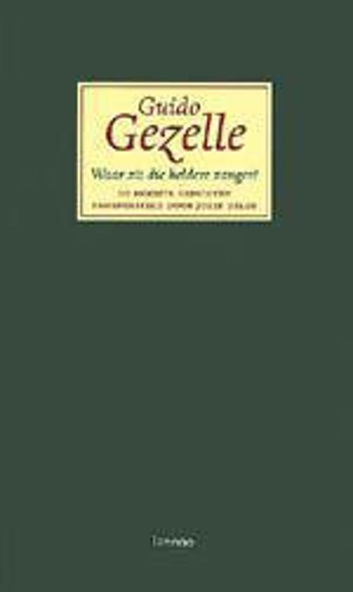 Waar zit die heldere zanger ?