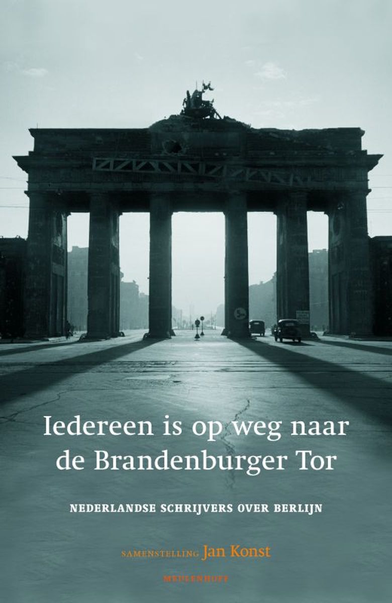 Iedereen is op weg naar de Brandenburger Tor